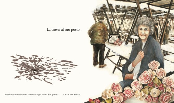 Libro La fioraia di Sarajevo, Orecchio acerbo, Mario Boccia, Sonia Maria Luce Possentini